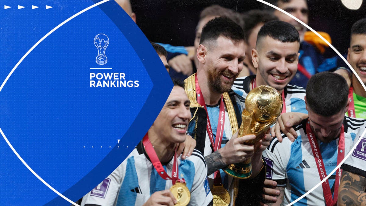 World Cup winner Argentina moves top of FIFA rankings