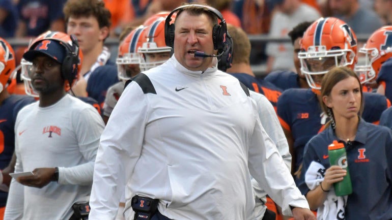 Bret Bielema contract extension: Illinois rewards coach with new deal ...