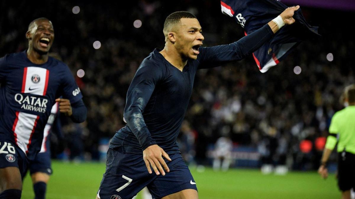 Kylian Mbappe double in vain as Nice end Paris St Germain's