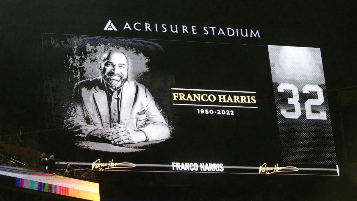 Penn State honors Franco Harris ahead of Rose Bowl