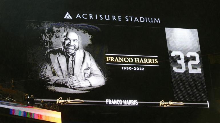 Ravens menghormati legenda Steelers, Franco Harris, sebelum pertarungan Minggu malam vs. Pittsburgh