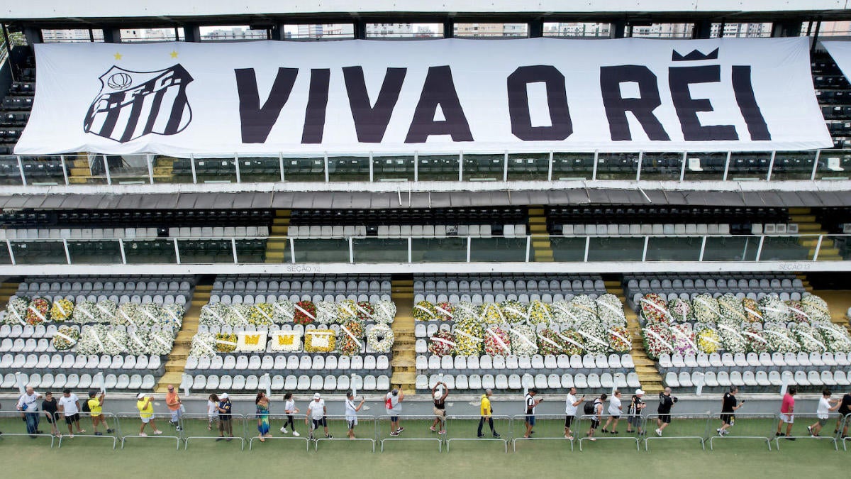 Pelé funeral details: Santos FC's Vila Belmiro Stadium will host wake ...