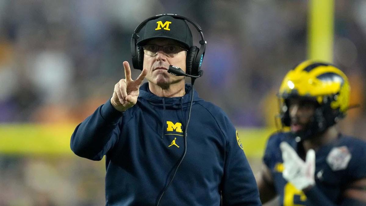 Jim Harbaugh praises Michigan amid suspension for sign-stealing scandal: 'That's got to be America's team' - CBSSports.com