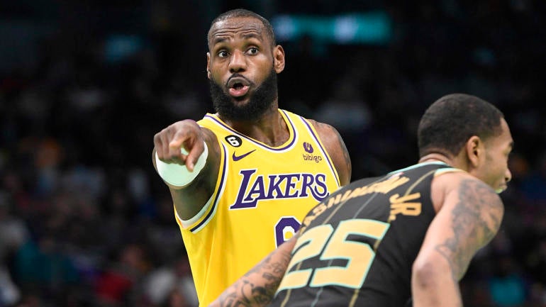 NBA : Lakers de Los Angeles contre Charlotte Hornets