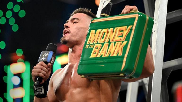 2023 Money in the Bank Austin Theory London England pro wrestling news