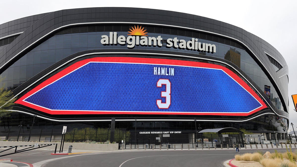 Buffalo Sabres show support for Bills' Damar Hamlin with custom t