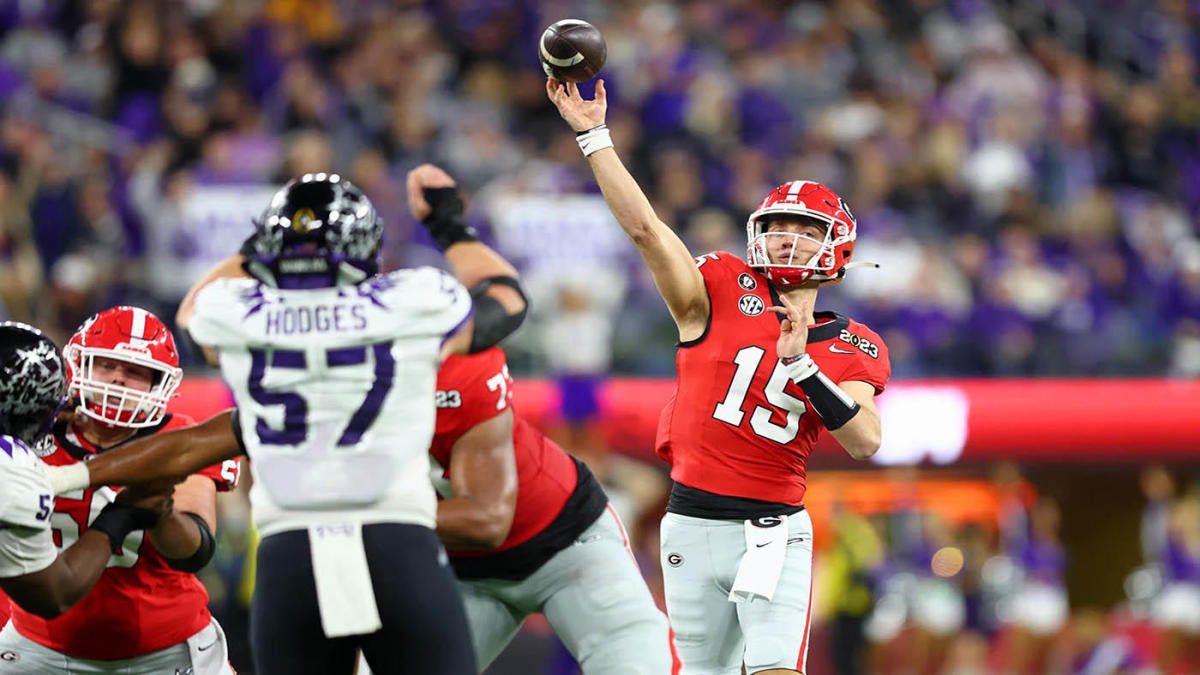 Georgia vs. TCU: Bulldogs QB Stetson Bennett just wins