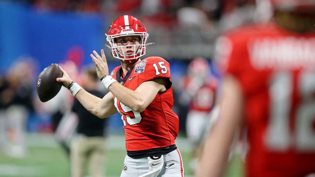 Carson Beck Spring Game  Georgia Football 2023 