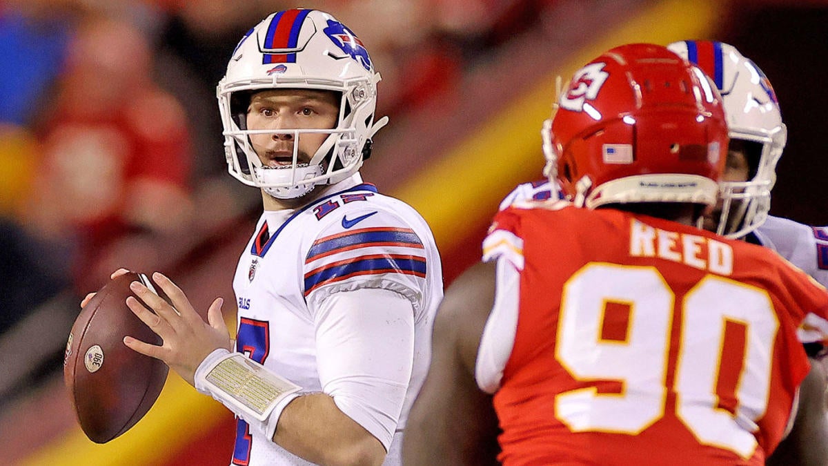 Bills' Josh Allen downplays game vs. Chiefs: 'No bigger and no less than the last 10 games that we've had' - CBSSports.com