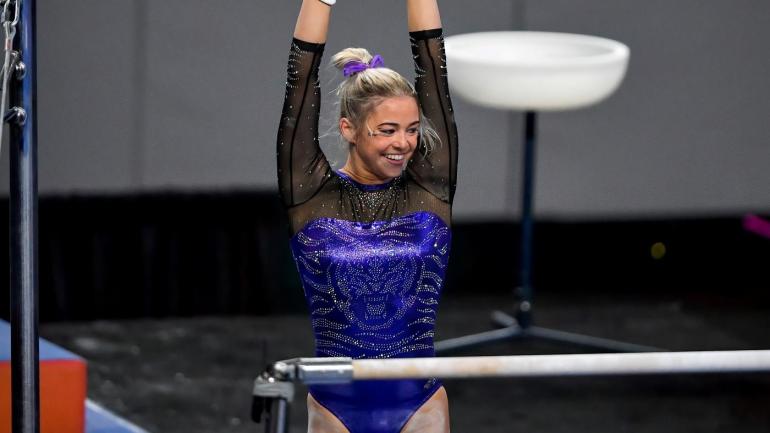 Olivia Dunne Getty LSU Tigers Gymnastics