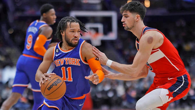 NBA: New York Knicks at Washington Wizards