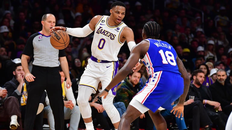 NBA: Philadelphia 76ers vs Los Angeles Lakers