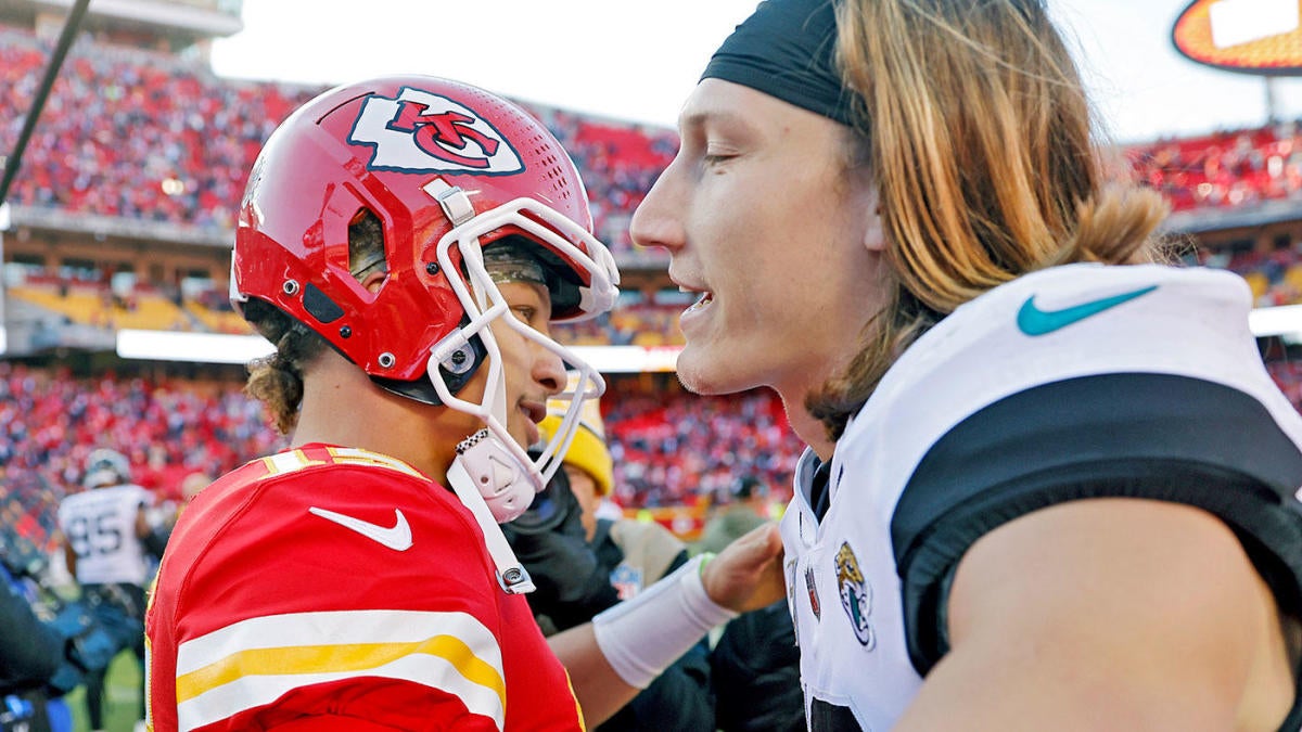 PATRICK MAHOMES AND CHIEFS HOST TREVOR LAWRENCE AND JAGUARS IN AFC  DIVISIONAL PLAYOFF GAME THIS SATURDAY AT 4:30 P.M. ET ON NBC, PEACOCK AND  UNIVERSO - NBC Sports PressboxNBC Sports Pressbox