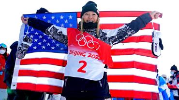 Chloe Kim USATSI 2022 Winter Olympics