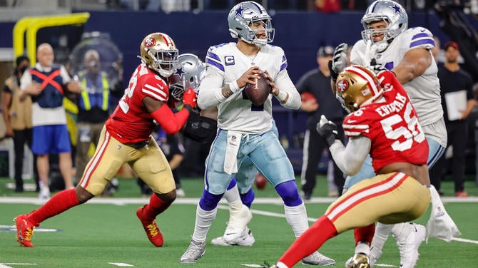 NFL: JAN 16 NFC Wild Card - 49ers at Cowboys