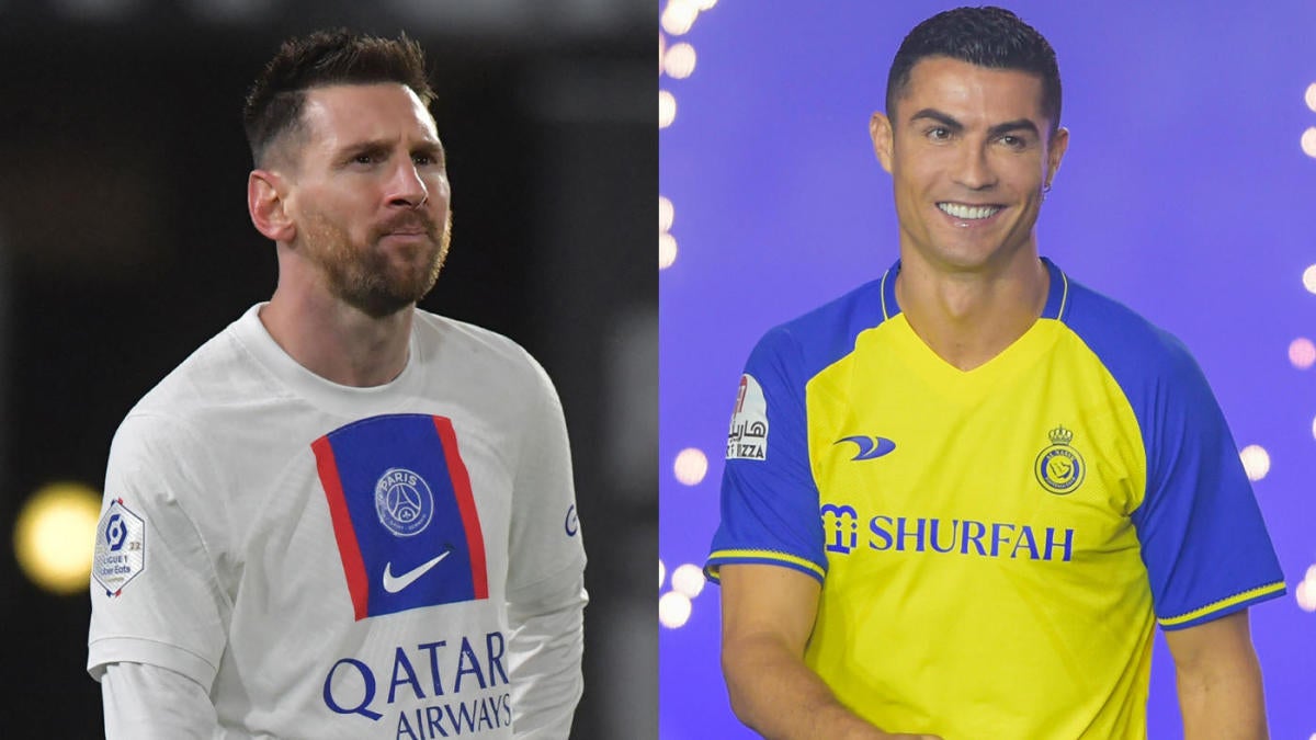 Behind-the-scenes footage of Lionel Messi and Cristiano Ronaldo's