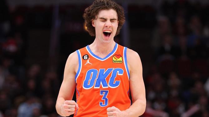 Josh Giddey Getty Oklahoma City Thunder