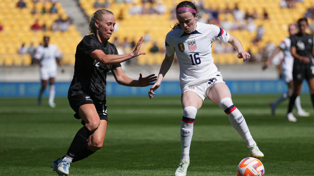 USWNT vs. New Zealand Team USA scores 5 goals in friendly