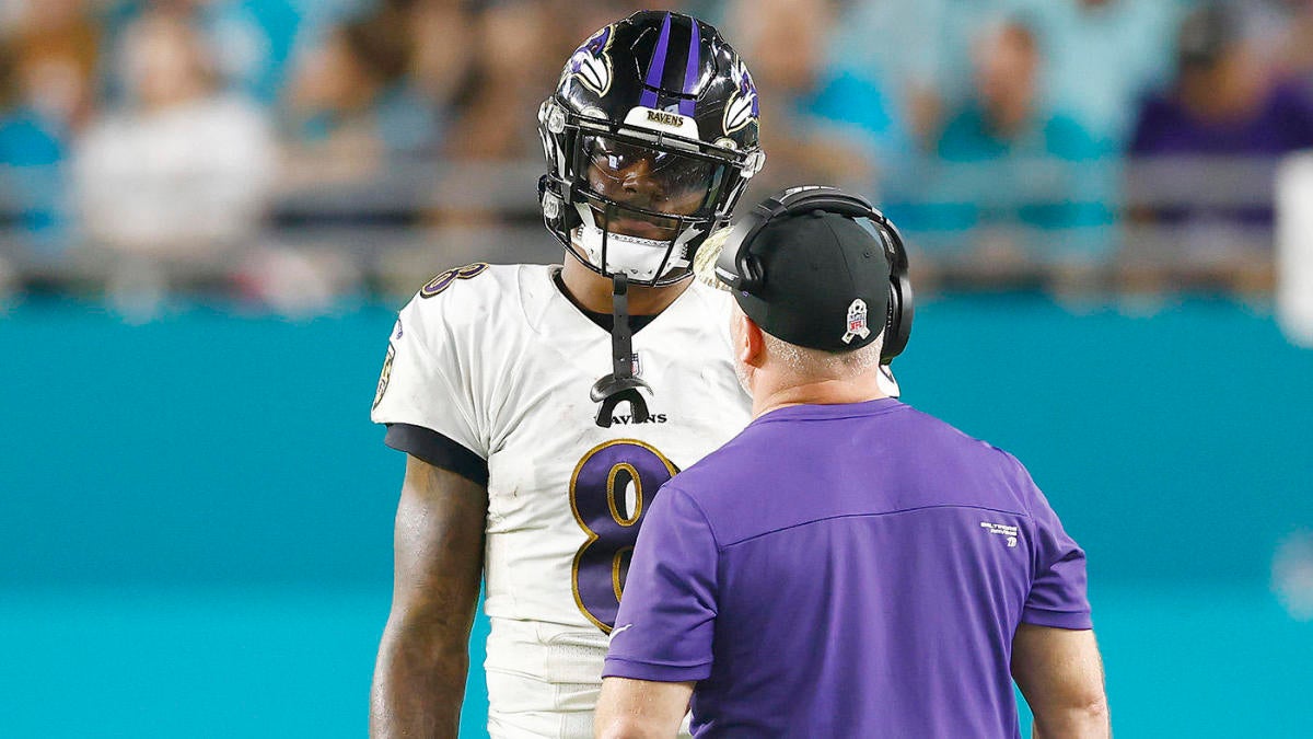 Lamar Jackson has a new offensive coordinator and some flashy new receiving  playmakers in Baltimore - The San Diego Union-Tribune