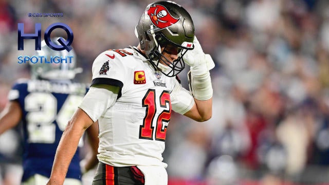 Tampa Bay Buccaneers' cornerback Brian Kelly watches from the