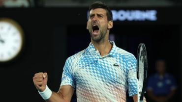 Novak Djokovic Getty 2023 Australian Open