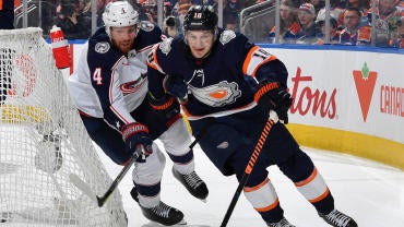 Columbus Blue Jackets v Edmonton Oilers