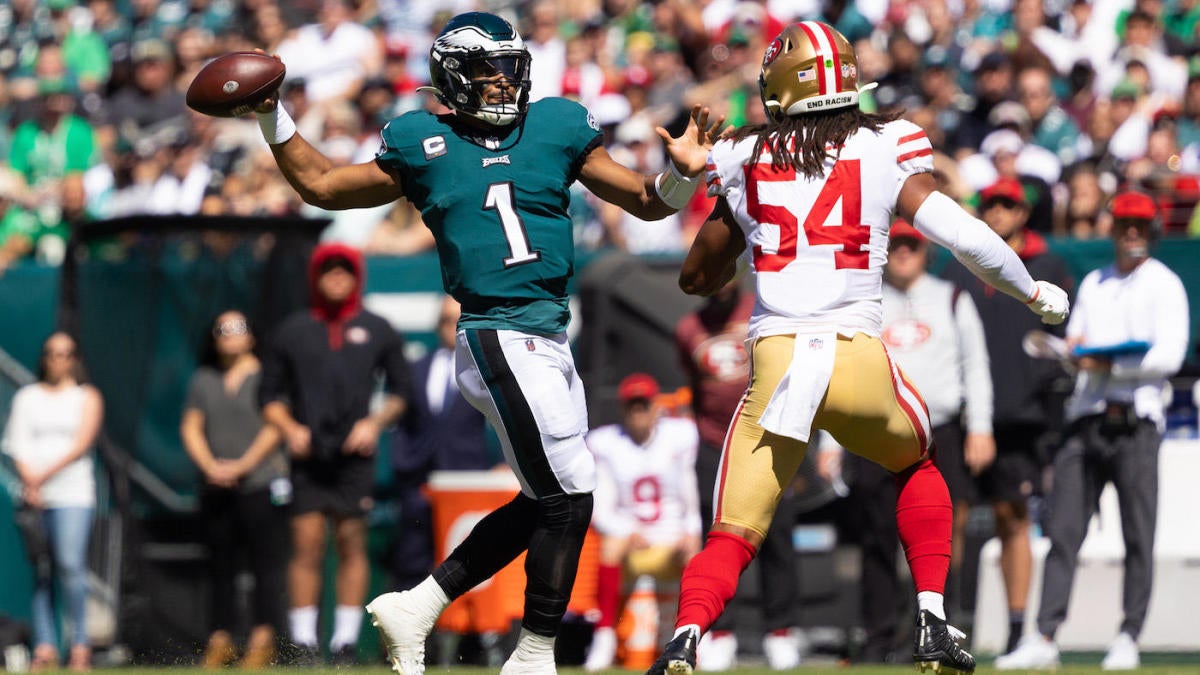 49ers and eagles point spread
