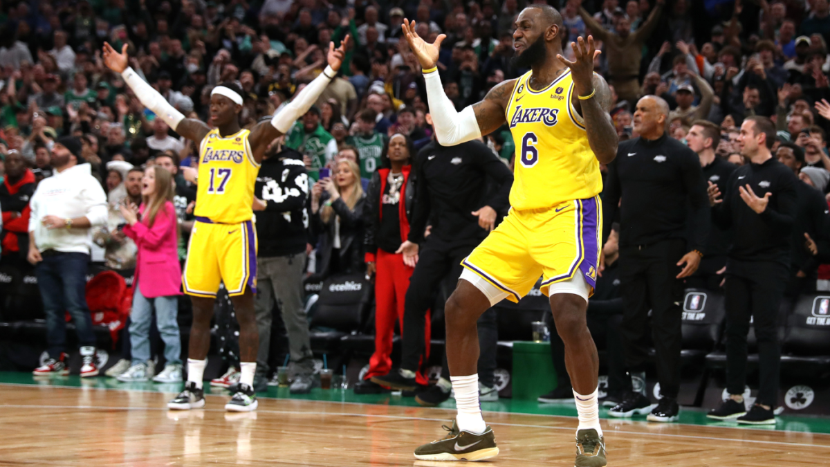 Lakers, LeBron stunned after not getting game-winning free throw shot vs. Celtics; refs admit to blown call