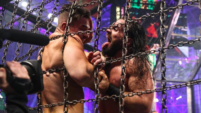 Seth Rollins vs Austin Theory at the WWE Elimination Chamber pro wrestling news