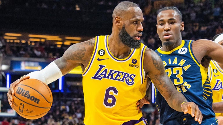 NBA: Los Angeles Lakers at Indiana Pacers