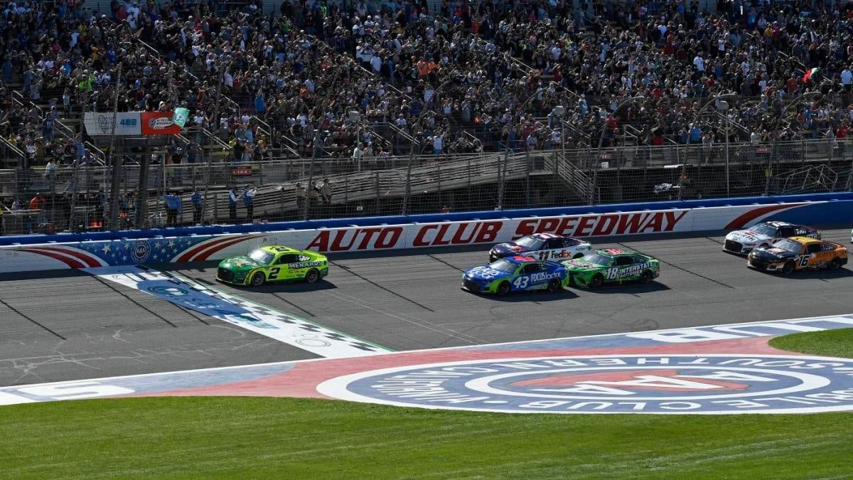 Auto Club Speedway's two-mile era ends with NASCAR on Sunday - Los