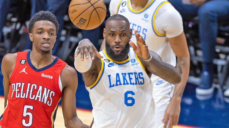 NBA: Los Angeles Lakers at New Orleans Pelicans