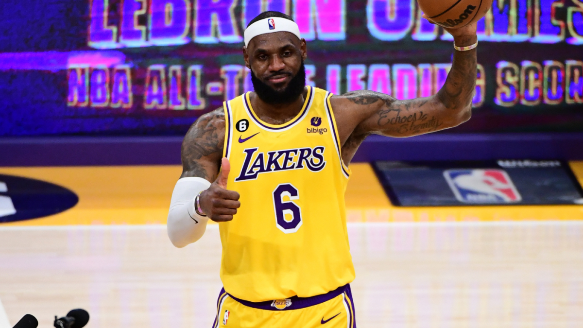 LeBron James t-shirts, sweatshirts 2023: NBA all-time scoring leader  commemorative gear released 