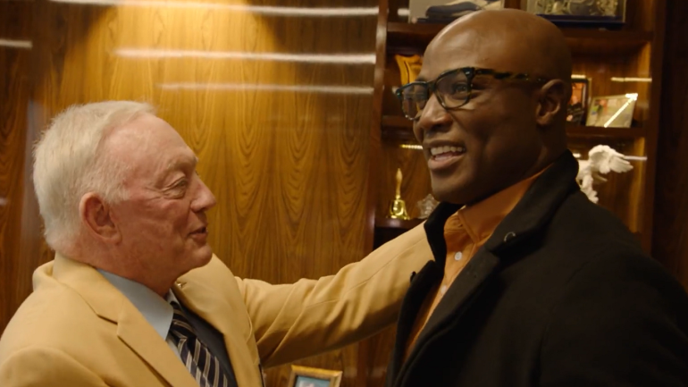 Jerry Jones DeMarcus Ware Getty Dallas Cowboys