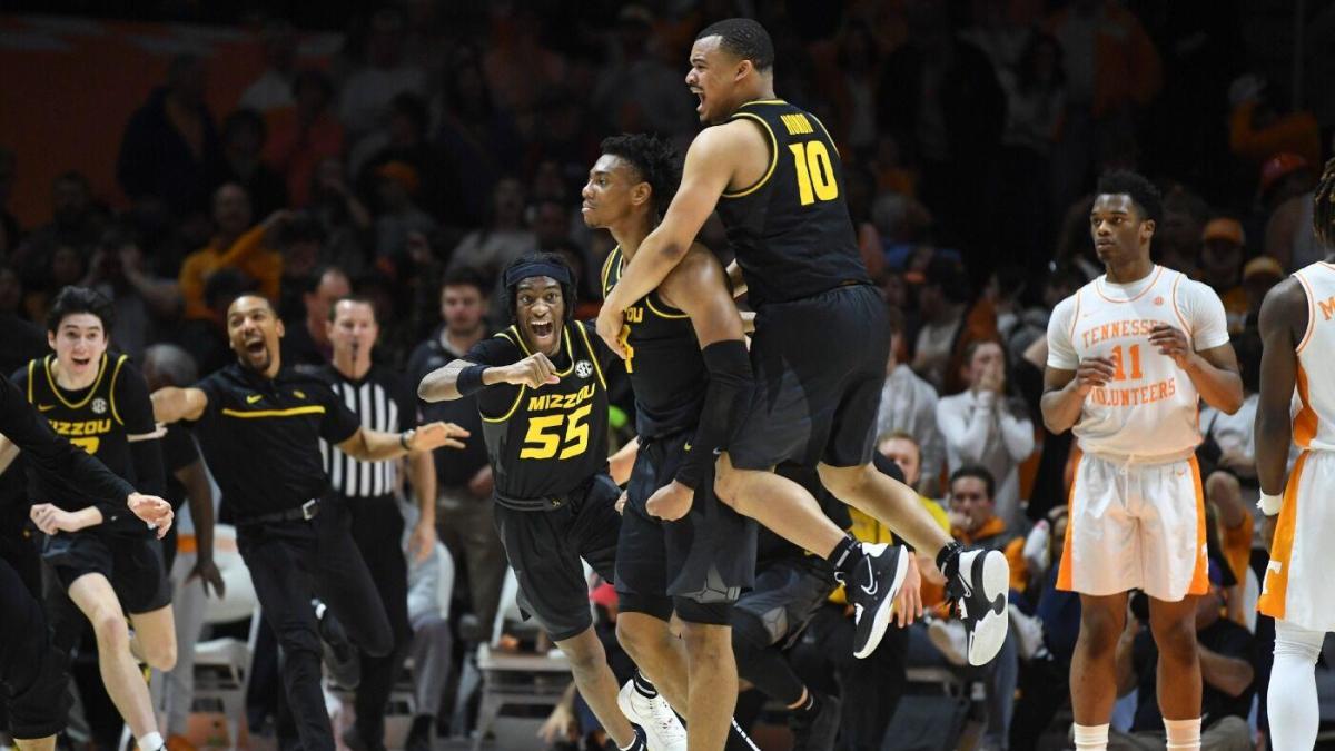 WATCH: Missouri stuns No. 6 Tennessee with deep game-winning buzzer-beater  