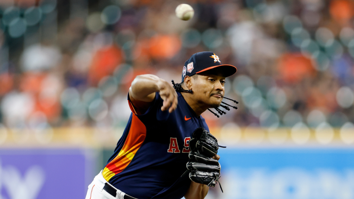 Houston Astros starter Luis Garcia on what new MLB rules will mean for his  windup