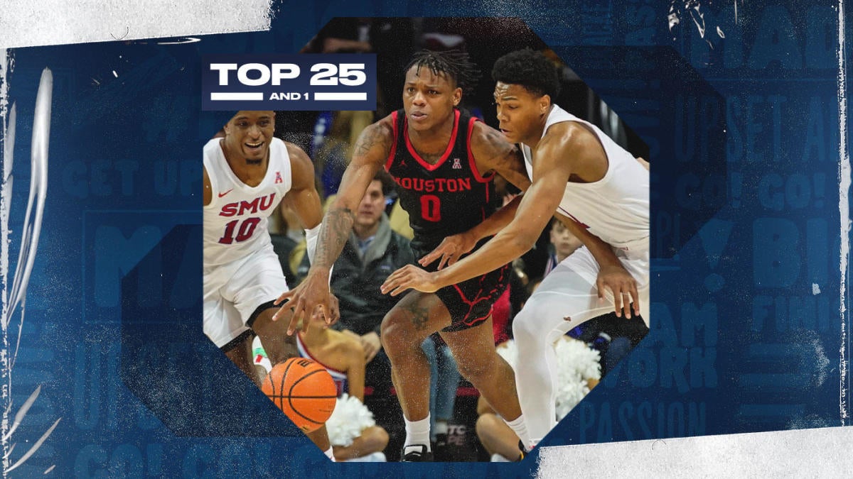 College basketball rankings: Houston jumps to No. 1 in Top 25 And 1