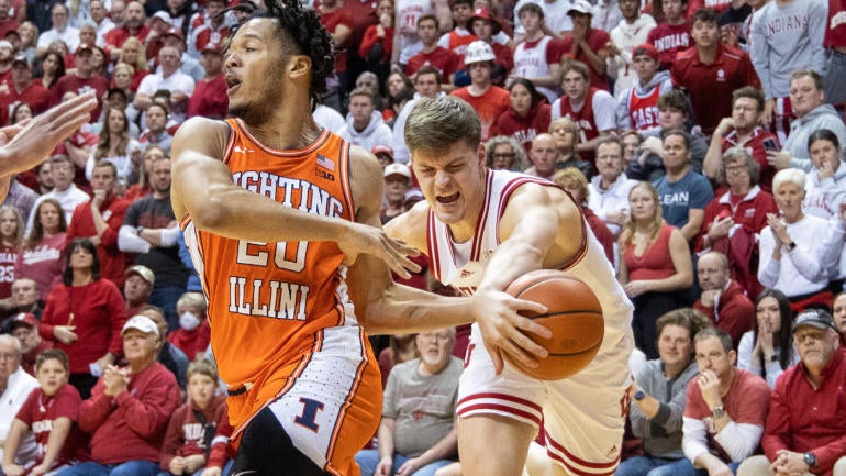 NCAA Basketball: Illinois at Indiana