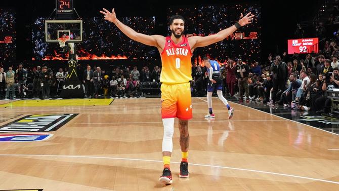 Jayson Tatum Getty Boston Celtics 2023 NBA All-Star Game