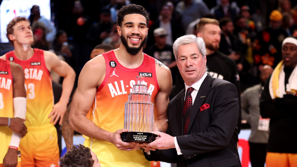 Jayson Tatum's MVP honor and Jaylen Brown's reappearance made a perfect  Celtics ending to NBA All-Star weekend - The Boston Globe