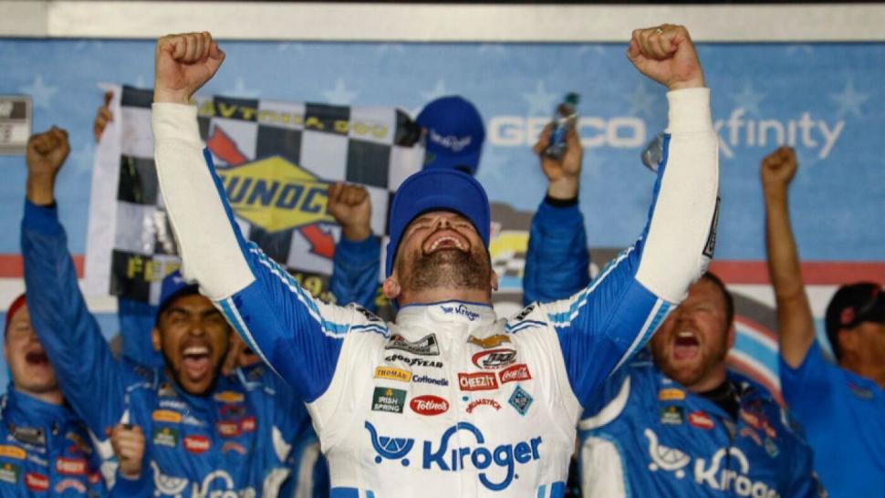 2023 Daytona 500 results: Ricky Stenhouse Jr. narrowly beats Joey ...