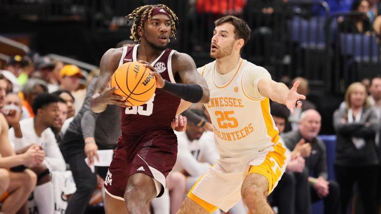 Tyrece Radford Getty Santiago Vescovi Texas A&M Tennessee
