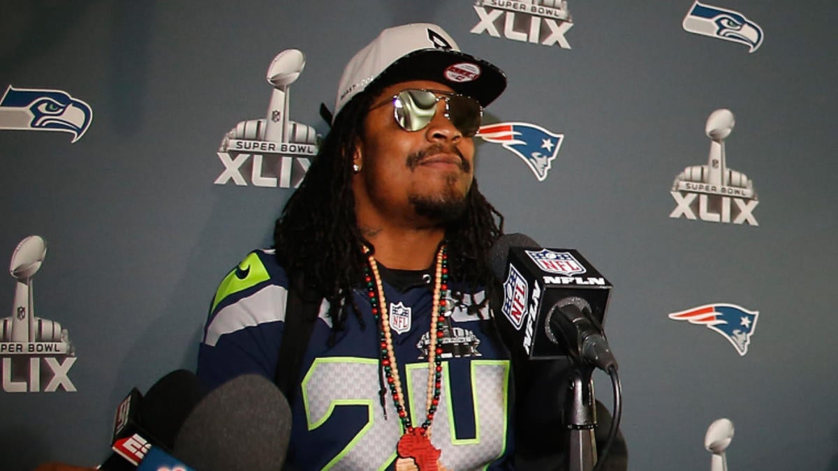 Marshawn Lynch trademark: 'I'm just here so I don't get fined