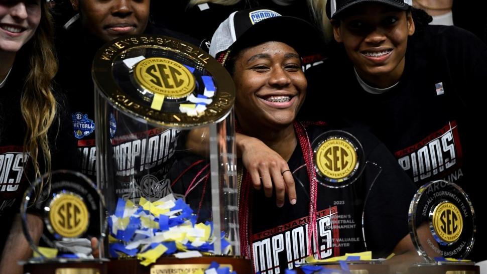 Aliyah Boston Getty South Carolina Gamecocks Women's Basketball
