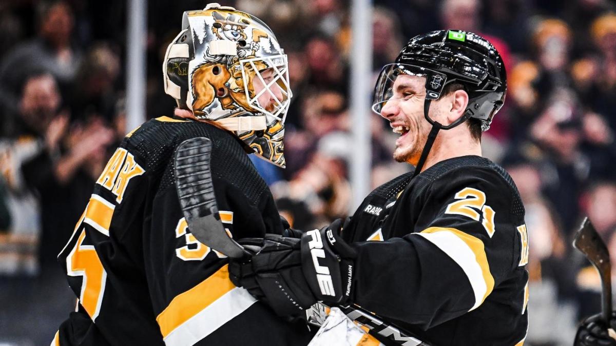 Bruins fastest to 50 wins in NHL history, beat Red Wings, 3-2 – The Oakland  Press