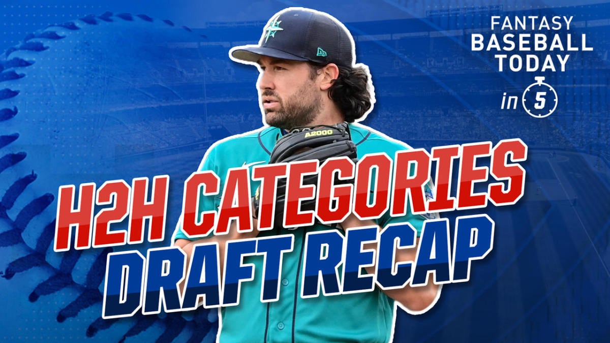 Fantasy Baseball Today: H2H Categories Mock Draft Recap! 
