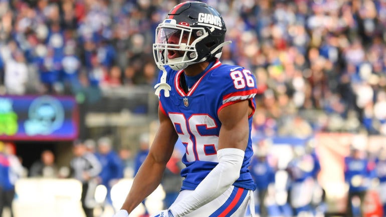 Giants re-signing Darius Slayton: New York bringing back WR on two-year ...