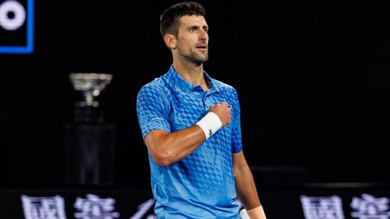 Novak Djokovic USATSI 2023 Australian Open