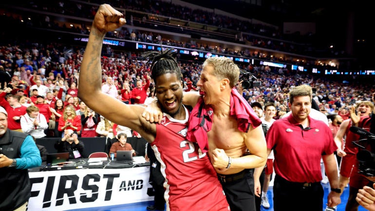 NCAA Basketball: NCAA Tournament Second Round-Arkansas vs Kansas