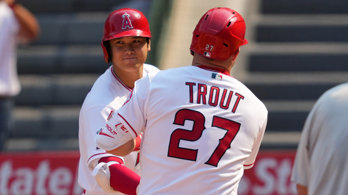 Which other Angels join Mike Trout and Shohei Ohtani on WBC